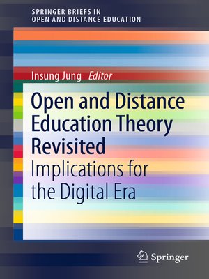cover image of Open and Distance Education Theory Revisited